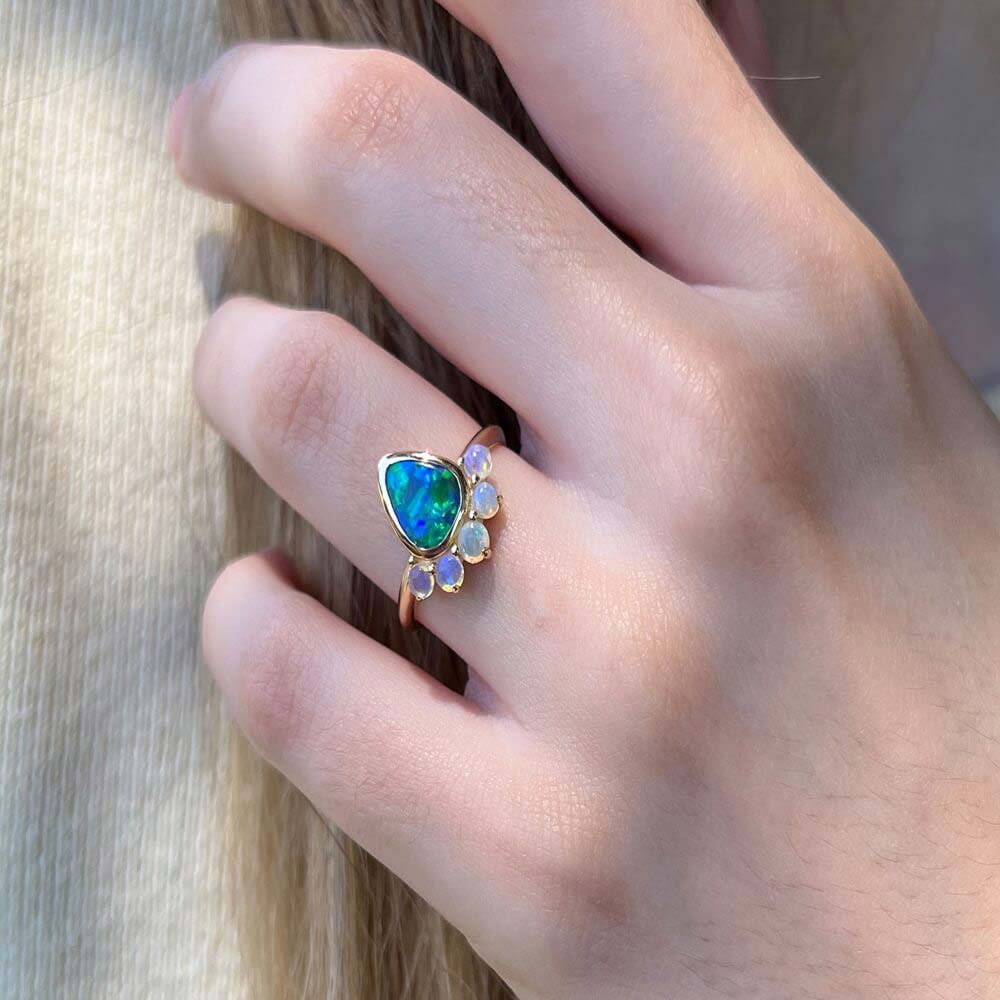 Australian gemstone ring by Divine Elements